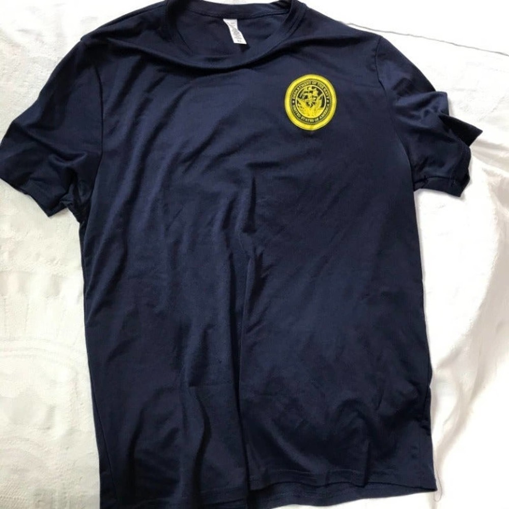 US Navy Sweat Wicking Workout Shirt M-L